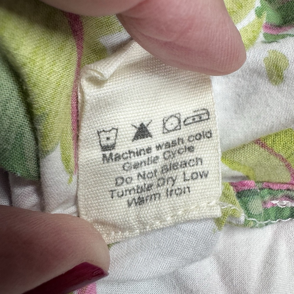 PRINTFRESH Pajama Pants Royal Palms Pink Basil Monkey Novelty Lounge Sleep Sz XS - Picture 11 of 12